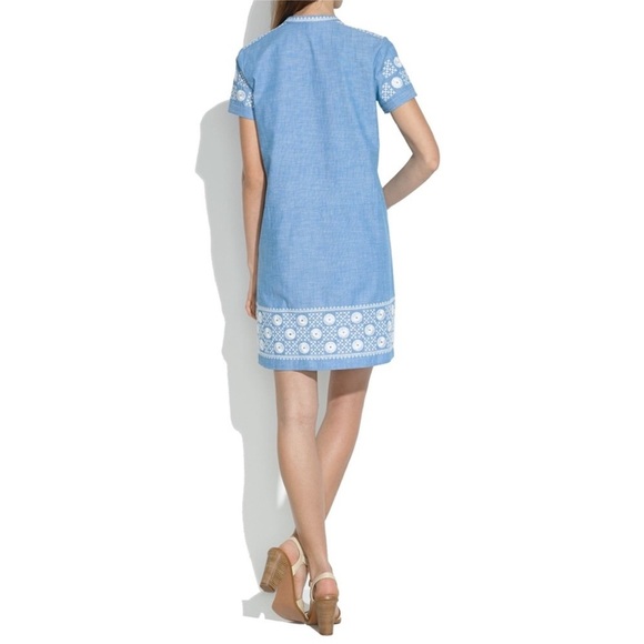 Madewell Sunstitch Embroidered Dress - Picture 2 of 10